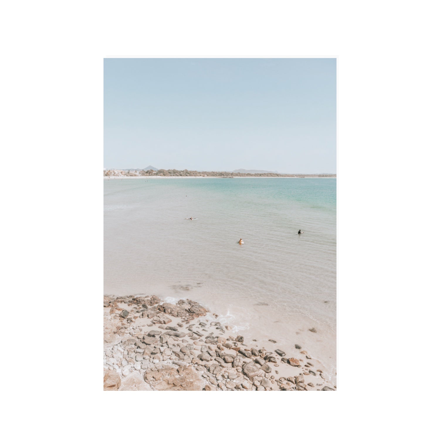 Sweet Serotonin fine art print, Noosa, Australia, coastal scenes artwork, 100 x 70 cm, Unframed, Fine Art Canvas