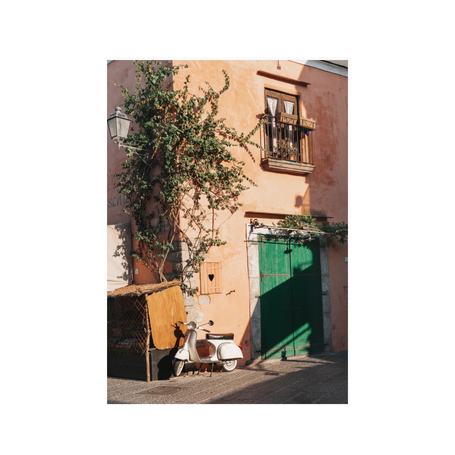 La Casa Ischia Italian Mediterranean decor wall art 100 x 70 cm unframed fine art canvas