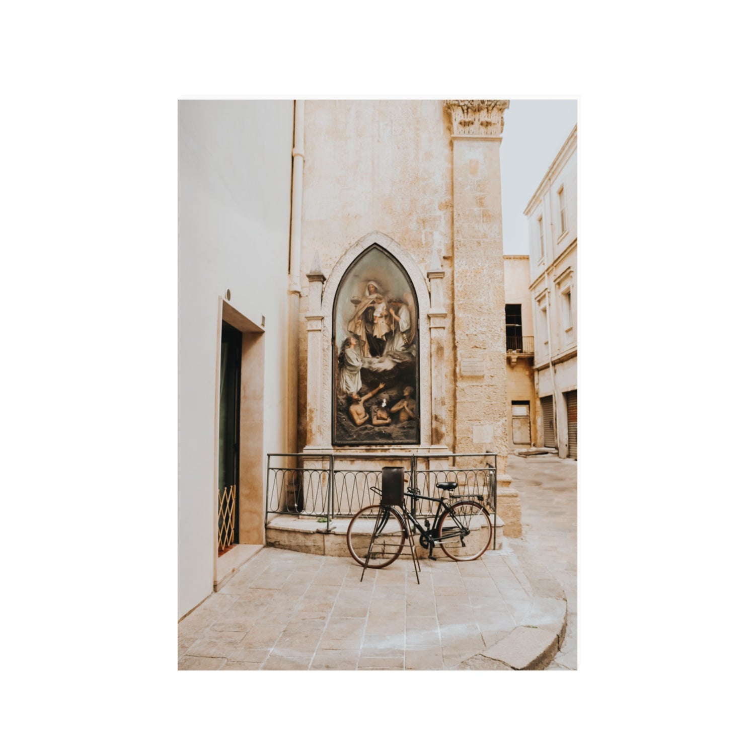 La Chiesa Puglia Otranto Italian wall art 100 x 70 cm unframed fine art canvas