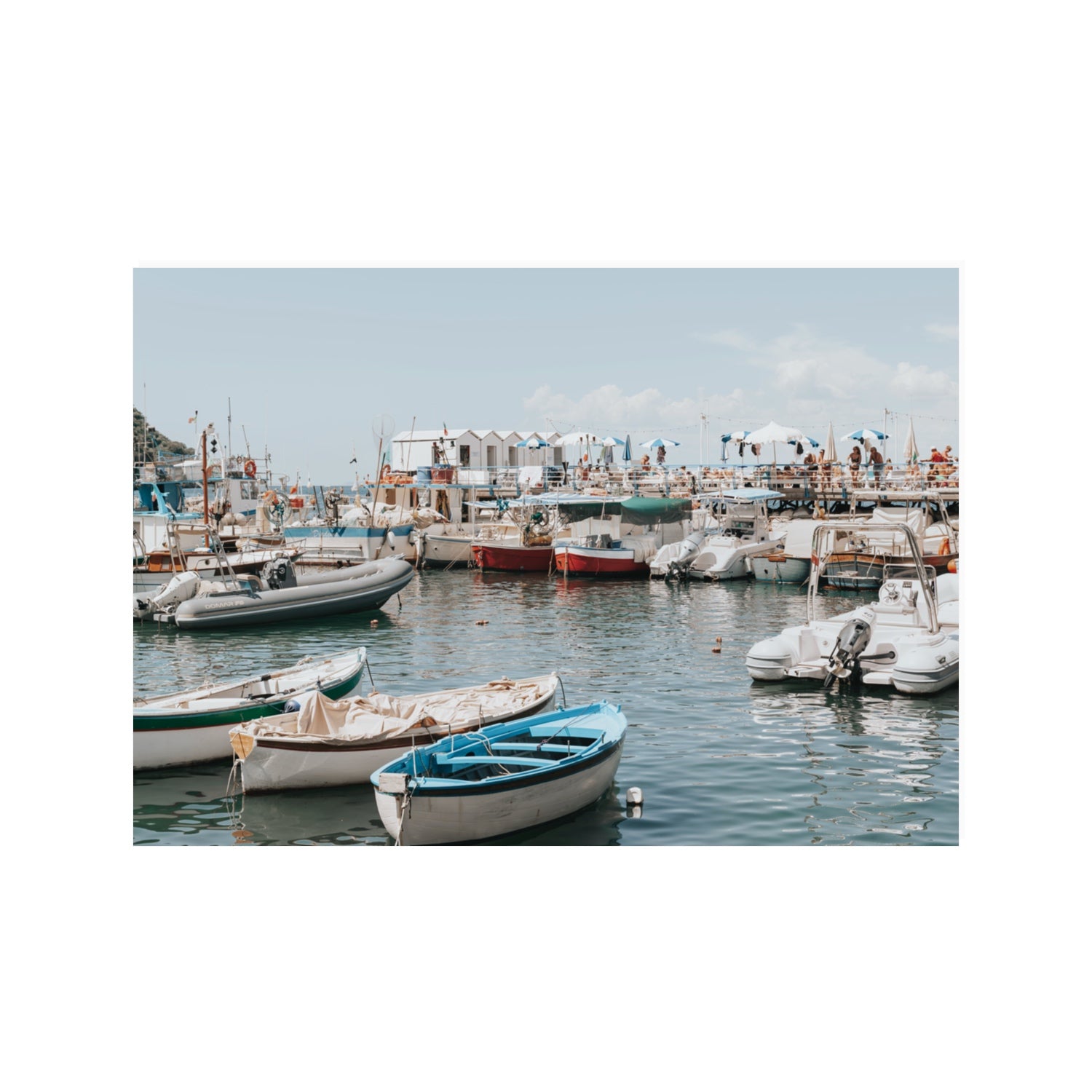 Antico Porto fine art print, Sorrento, Italy, 100 x 70 cm, Unframed, Fine Art Canvas