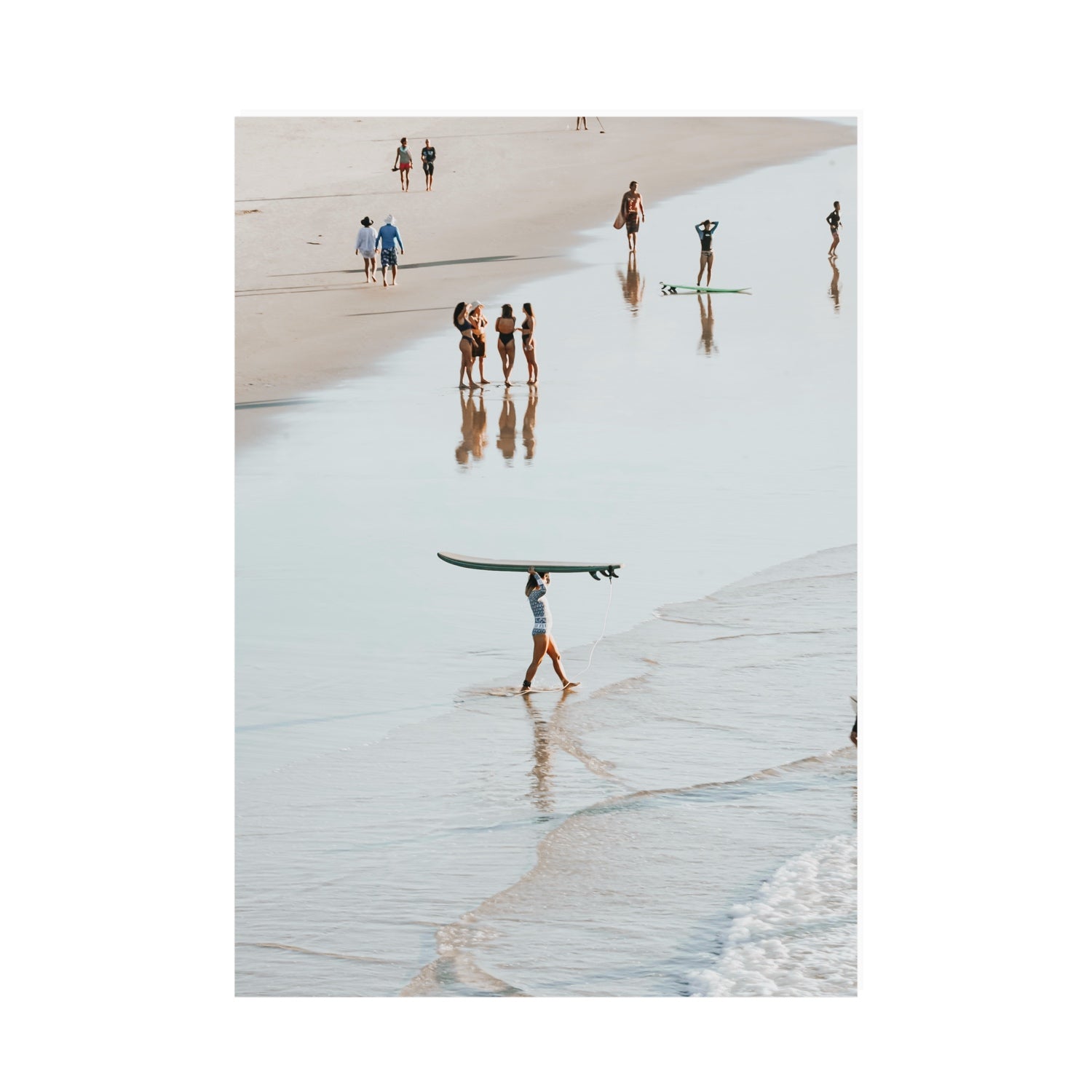 Bailey Byron Bay beach coastal decor wall art A0 unframed fine art canvas