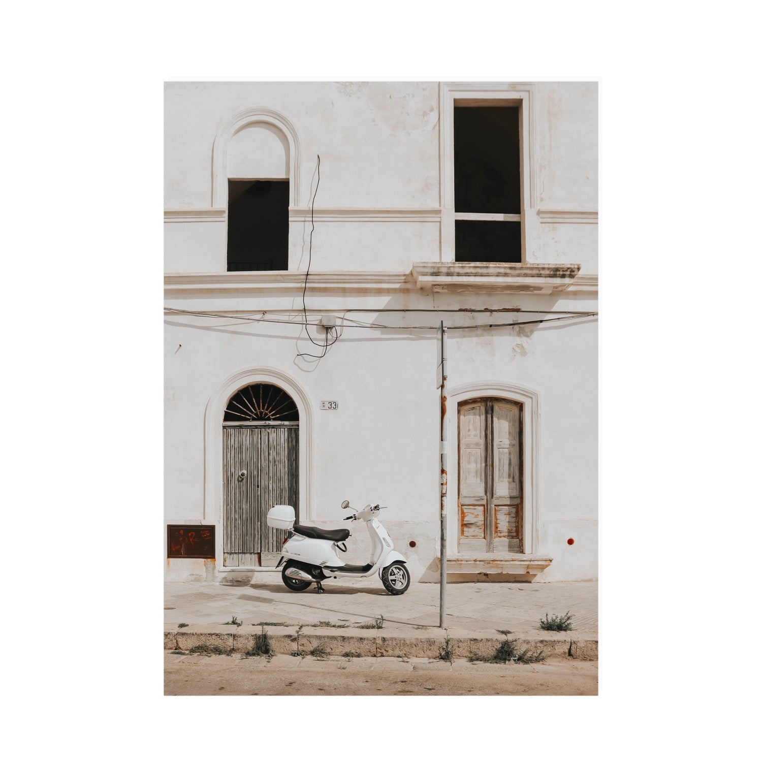 Radiant Ride fine art print, Puglia, Italy, A0 · 118.9 cm x 84.1 cm, Unframed, Fine Art Canvas