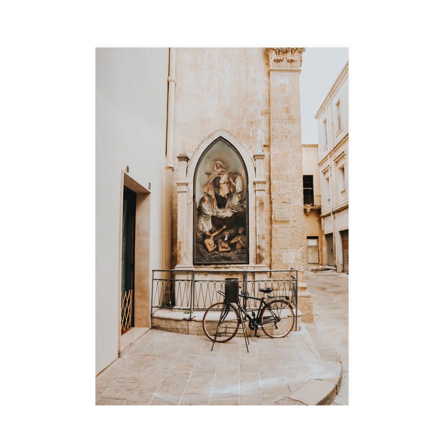 La Chiesa Puglia Otranto Italian wall art A0 unframed fine art canvas