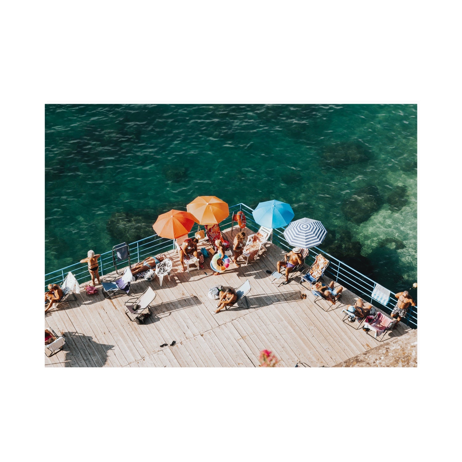 Il Dolce Far Niente Sorrento coastal wall art A0 unframed fine art canvas