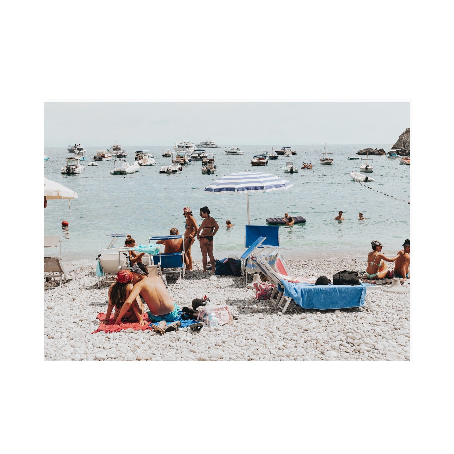 The Kiss Nerano wall art A0 unframed fine art canvas