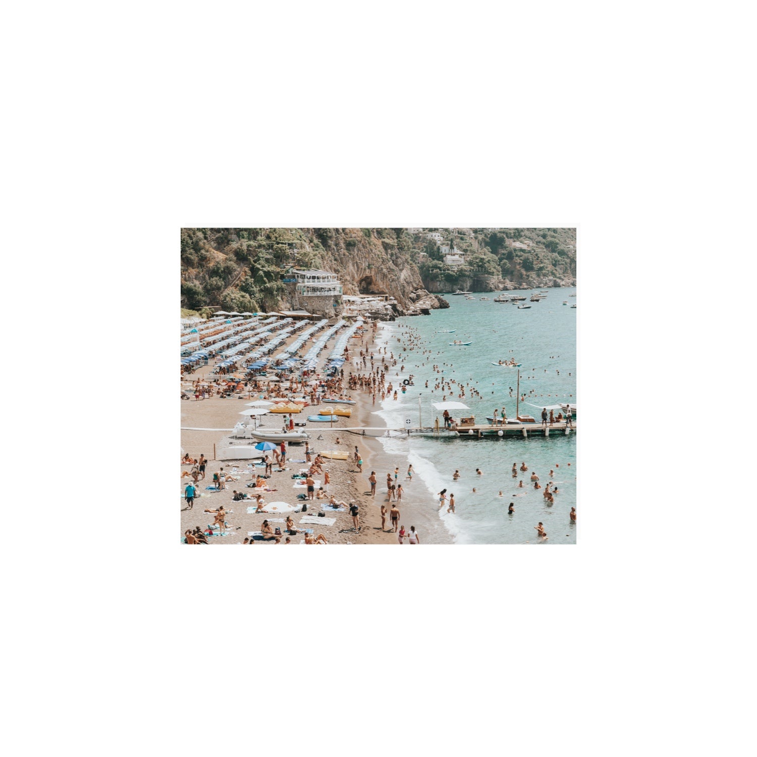 Vista Costiera fine art print, Positano, Italy, 8 x 10 in, Unframed, Fine Art Canvas