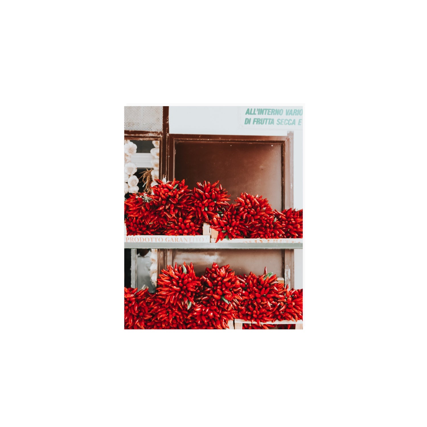 Hot Harvest Puglia Italian wall art 8 x 10 in unframed fine art canvas