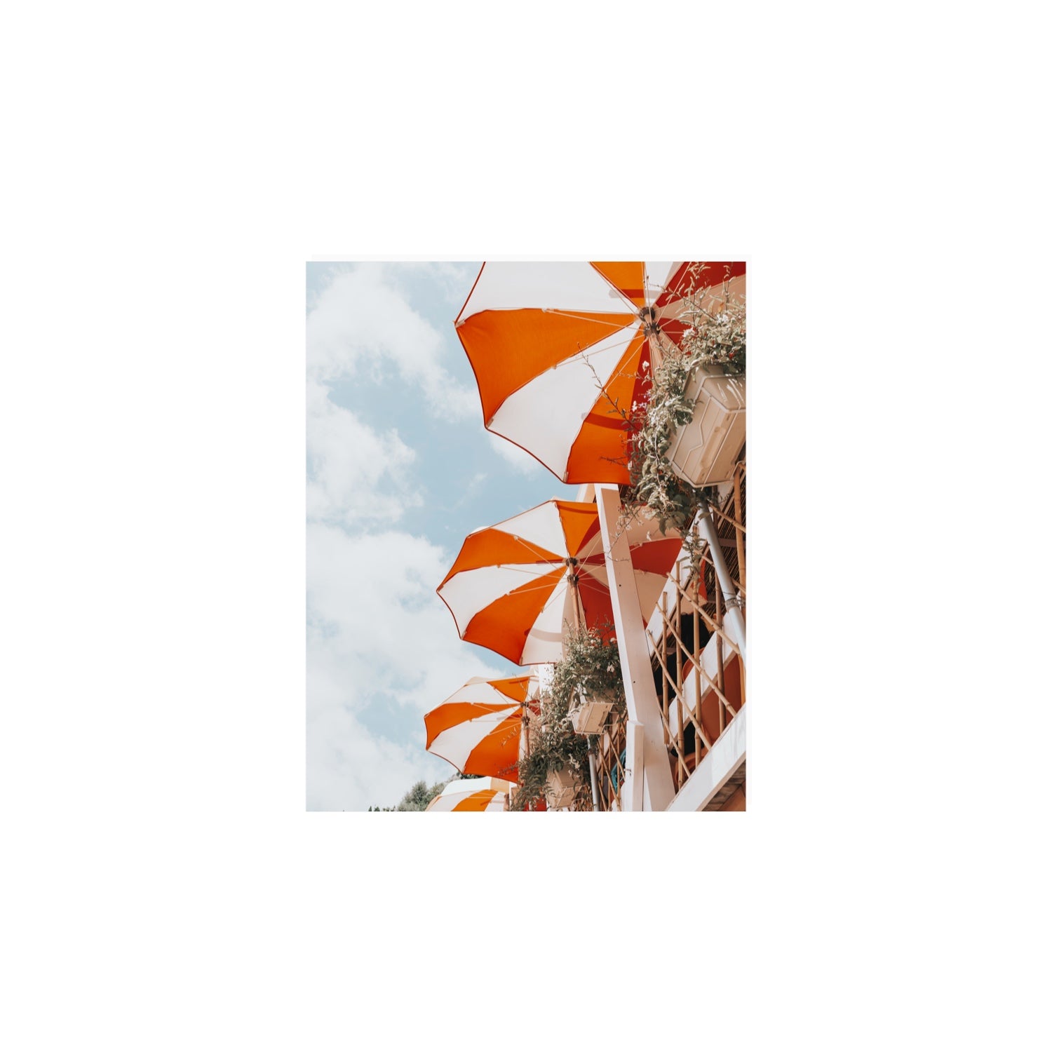 Mantienilo Semplice Positano wall art 8 x 10 in unframed fine art canvas