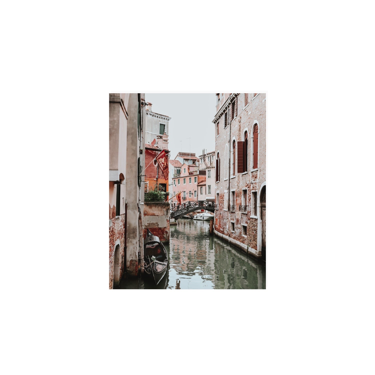 Laguna Veneta Venice Italian wall art 8 x 10 in unframed fine art canvas
