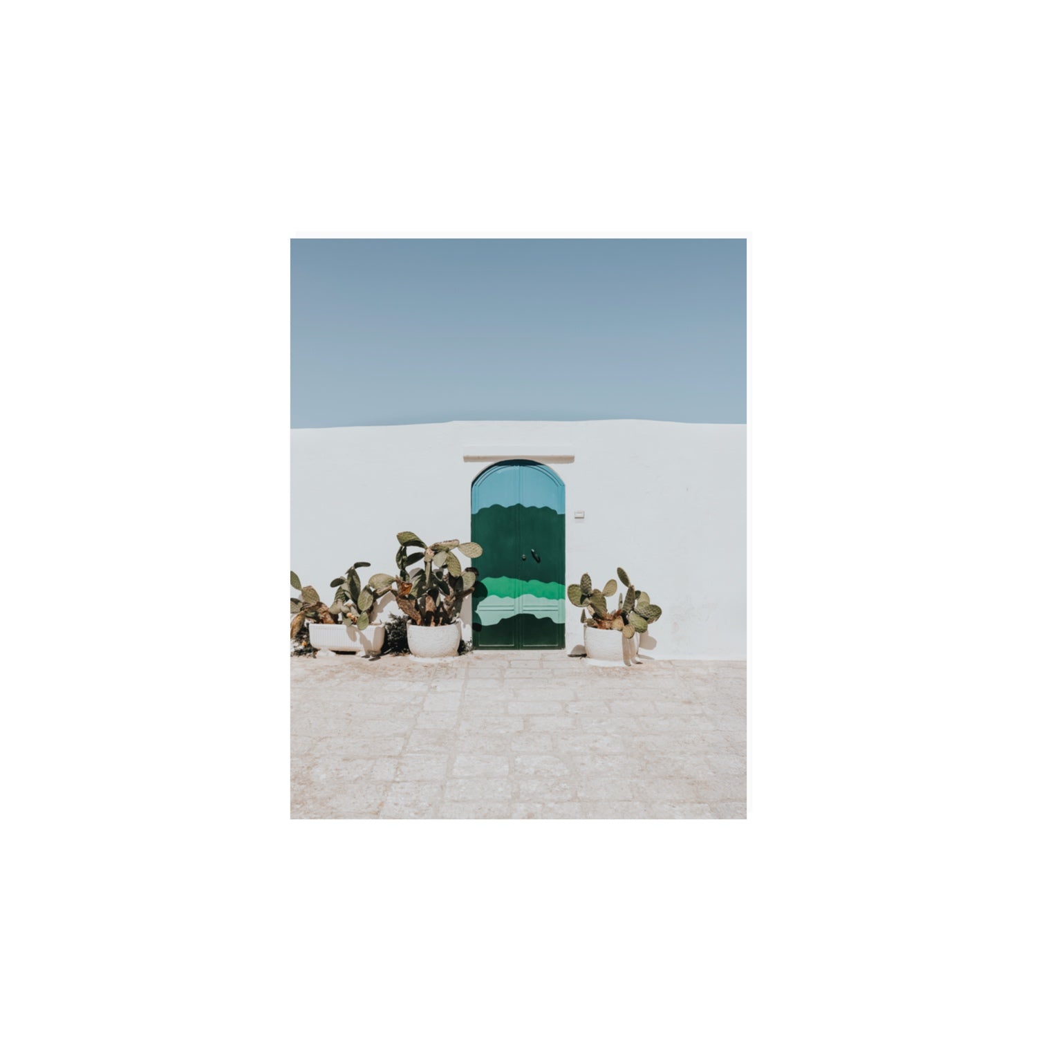 Imaginary Exit Puglia Mediterranean wall art 11 x 14 in unframed fine art canvas