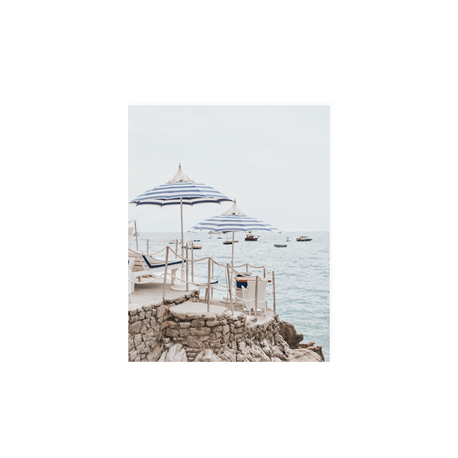 La Scogliera fine art print, Positano, Italy, 11 x 14 in, Unframed, Fine Art Canvas