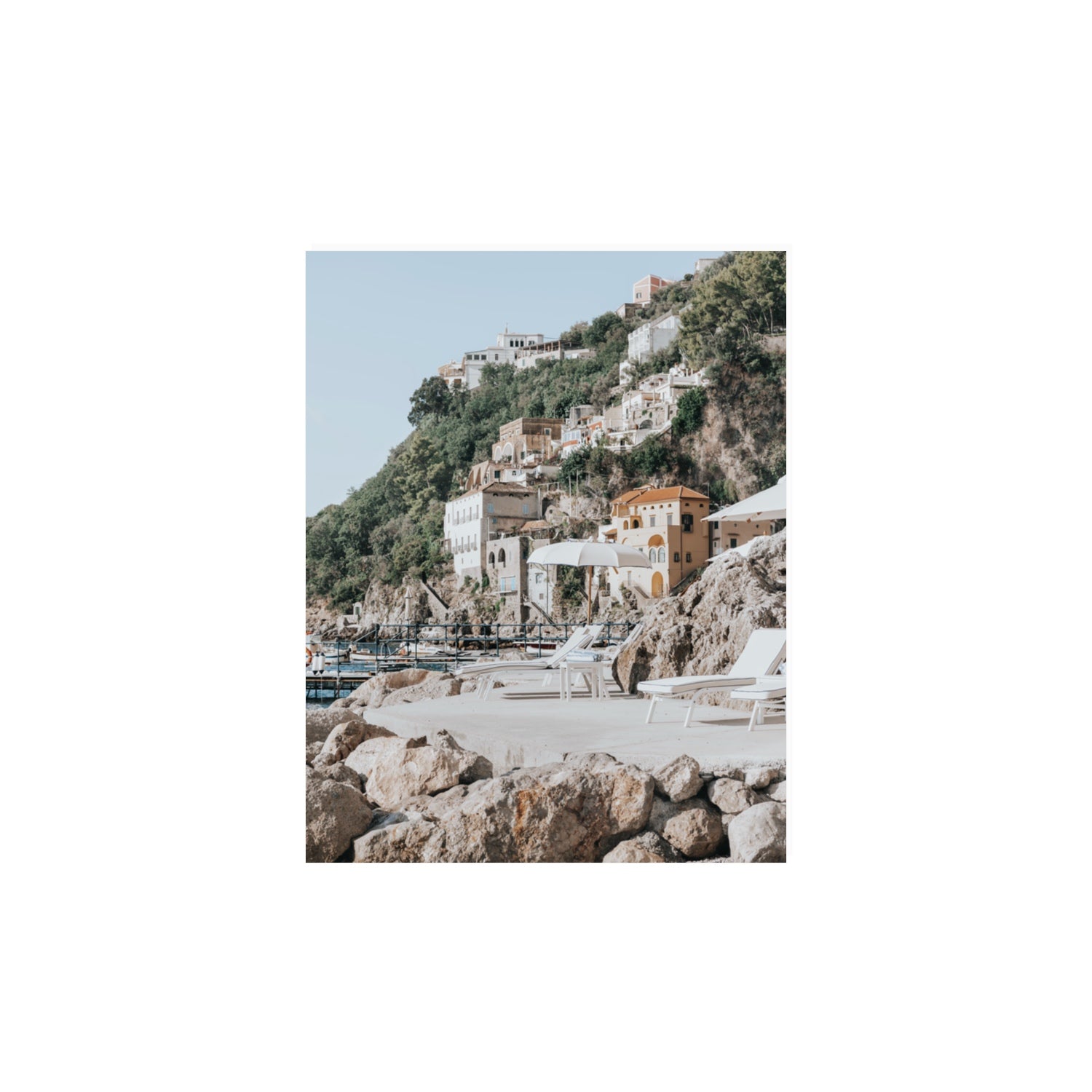 Dolce Coast Amalfi travel photography wall art 11 x 14 in unframed fine art canvas