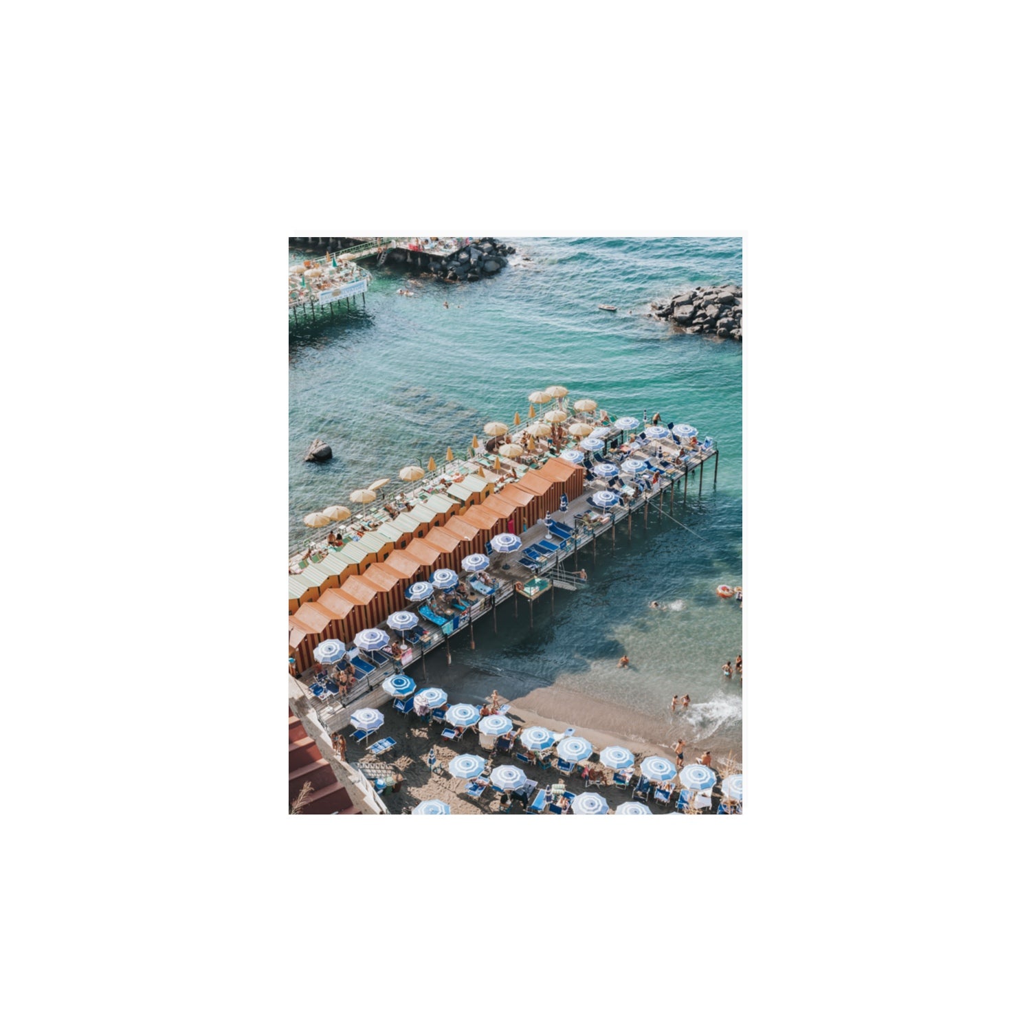 Ocean Fantasy fine art print, Sorrento, Italy, 11 x 14 in, Unframed, Fine Art Canvas