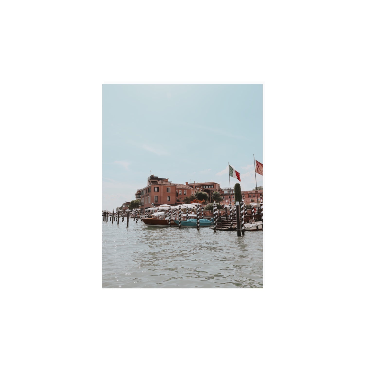 Giudecca Island Venice wall art 11 x 14 in unframed fine art canvas