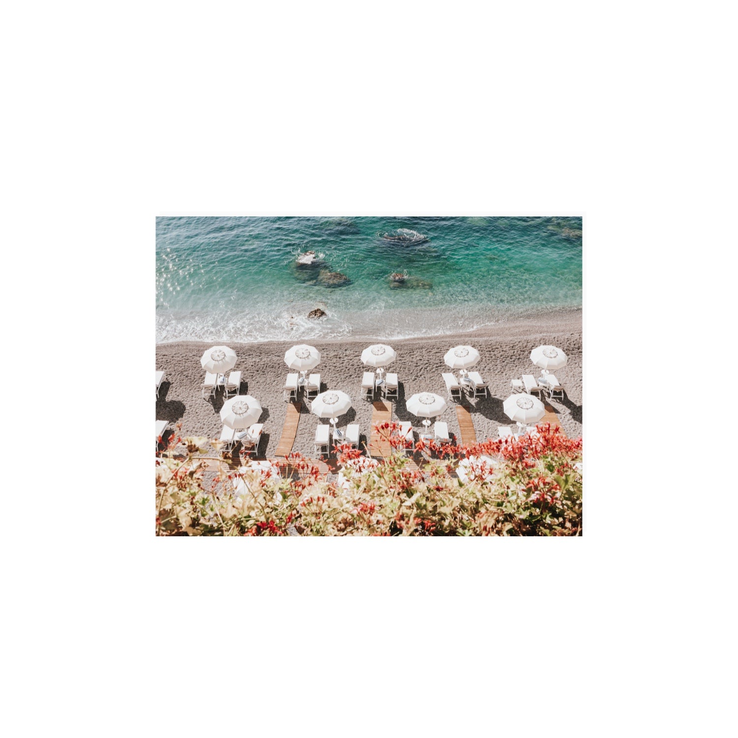 Coastal Charms fine art print, Amalfi, Italy, 12 x 16 in, Unframed, Fine Art Canvas