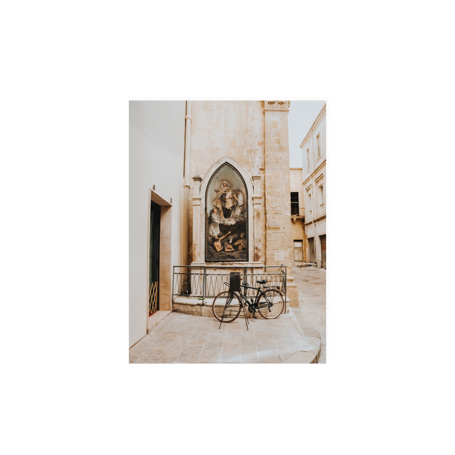 La Chiesa Puglia Otranto Italian wall art 12 x 16 in unframed fine art canvas