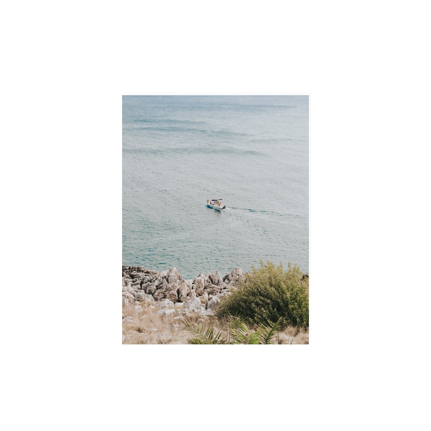 Puglian Departure Puglia coastal Italian wall art 12 x 16 in unframed fine art canvas