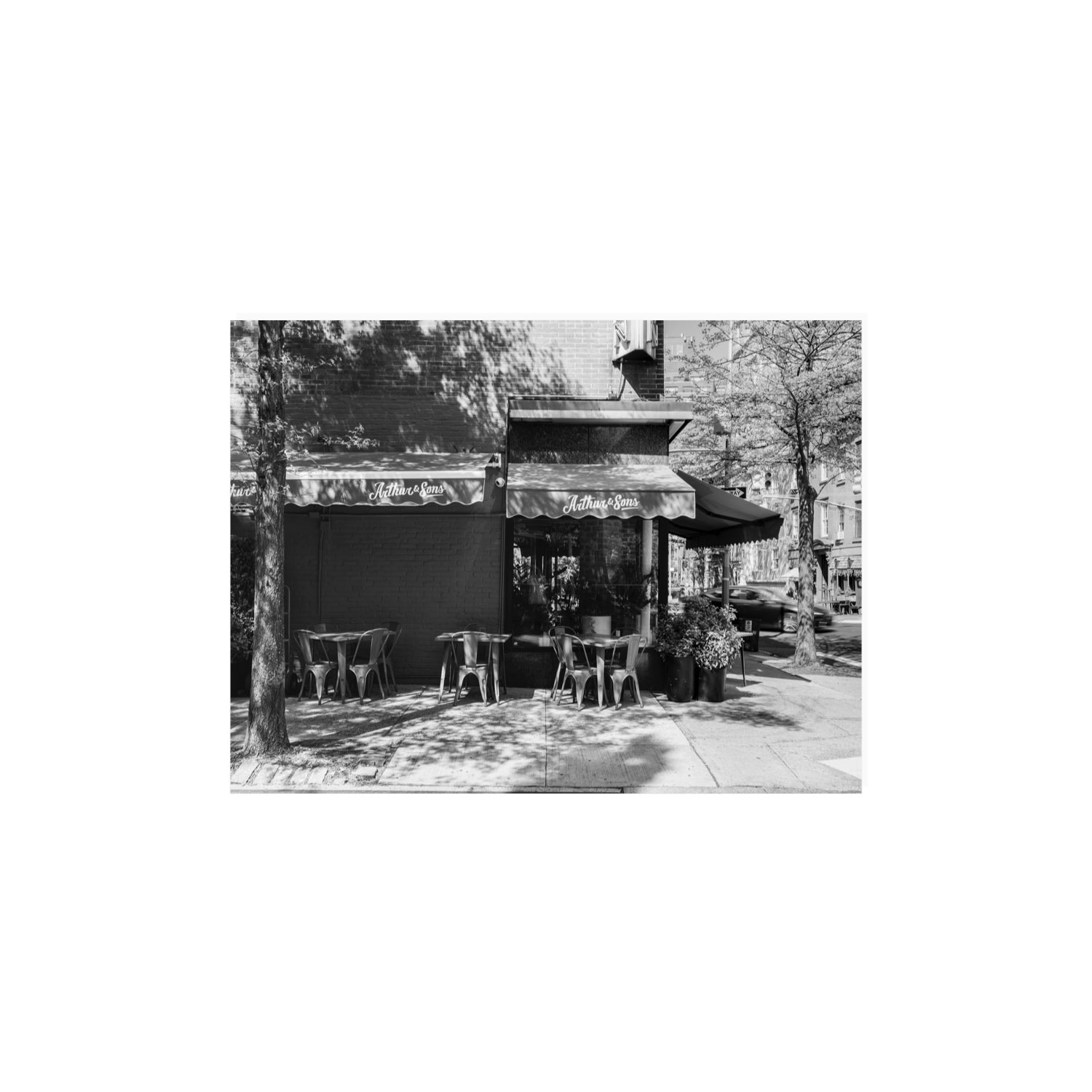 Arthur's Corner New York NYC Restaurant wall art 12 x 16 in unframed fine art canvas