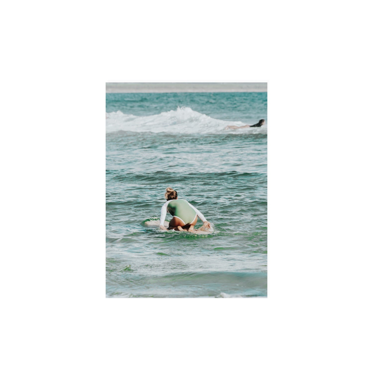 Quincy Byron Bay Surf coastal wall art 12 x 16 in unframed fine art canvas