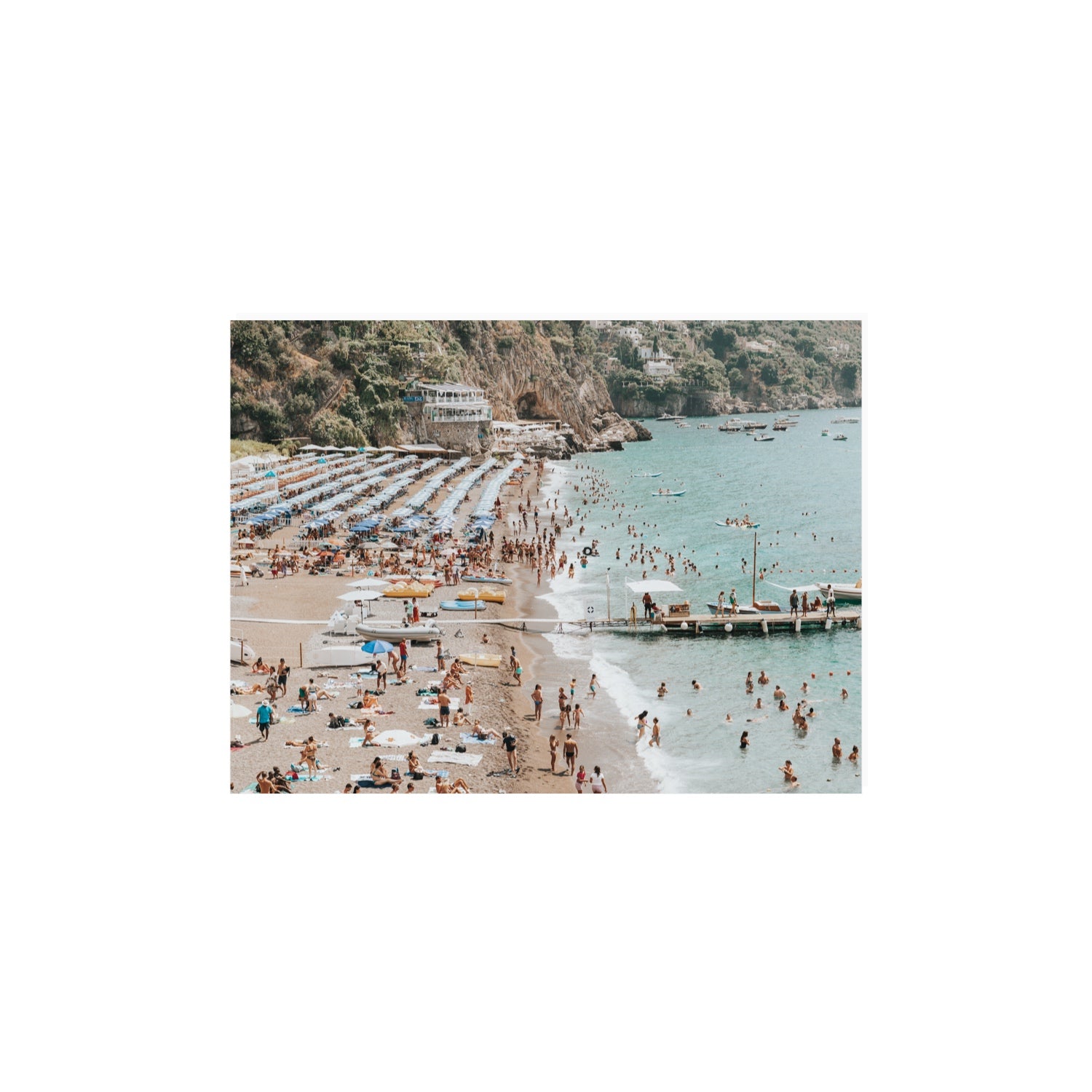 Vista Costiera fine art print, Positano, Italy, 12 x 16 in, Unframed, Fine Art Canvas