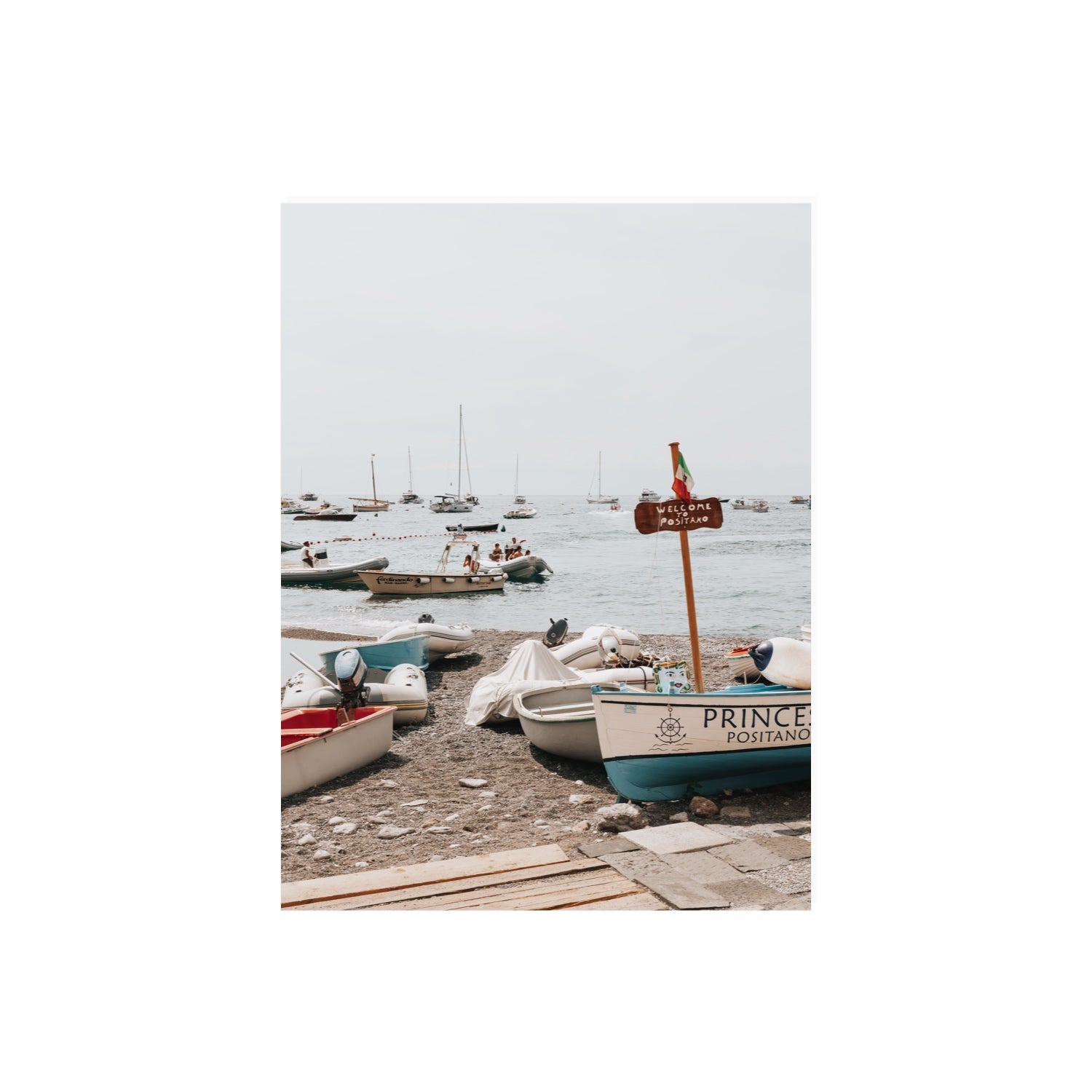 Coming Home Positano wall art 18 x 24 in unframed fine art canvas