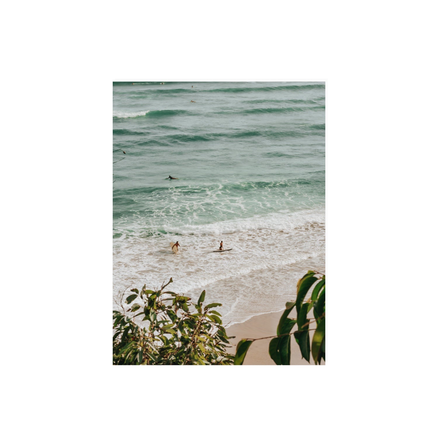 Private Paradise fine art print, Byron Bay, Australia, 18 x 24 in, Unframed, Fine Art Canvas