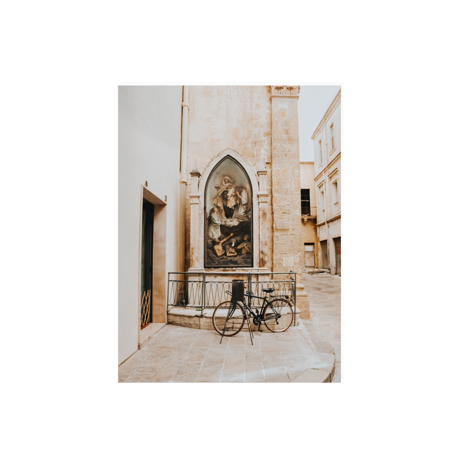 La Chiesa Puglia Otranto Italian wall art 18 x 24 in unframed fine art canvas