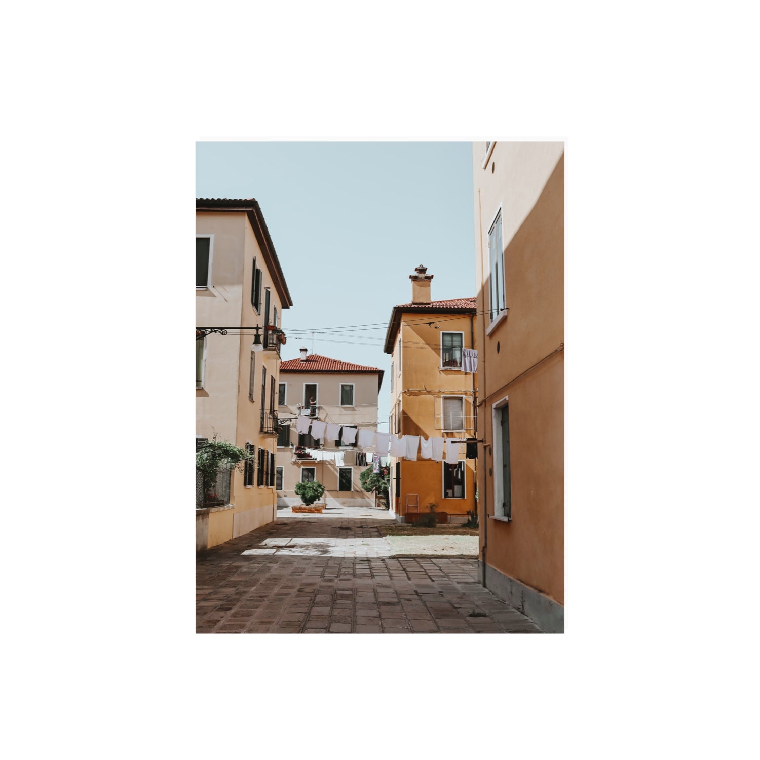 Terraferma Venice Italian wall art 18 x 24 in unframed fine art canvas