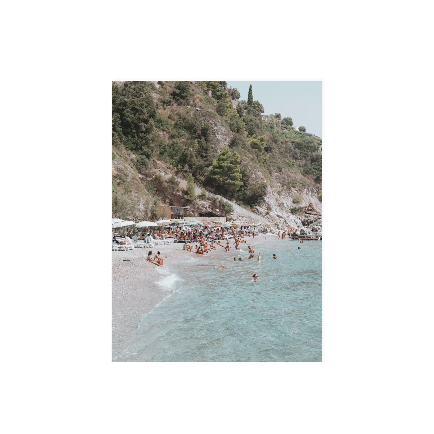Mediterranean Magic fine art print, Amalfi, Italy, 18 x 24 in, Unframed, Fine Art Canvas