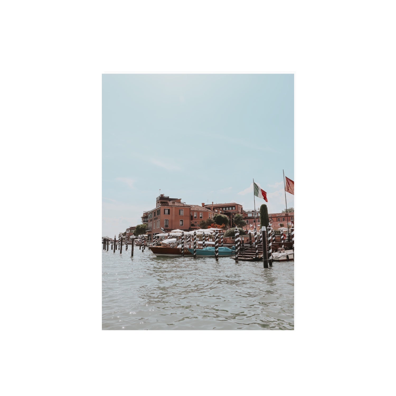 Giudecca Island Venice wall art 18 x 24 in unframed fine art canvas