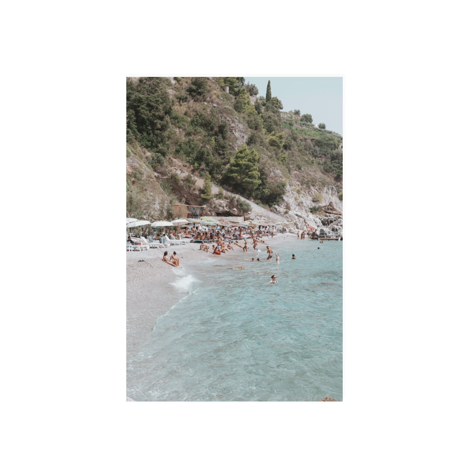 Mediterranean Magic fine art print, Amalfi, Italy, 20 x 30 in, Unframed, Fine Art Canvas