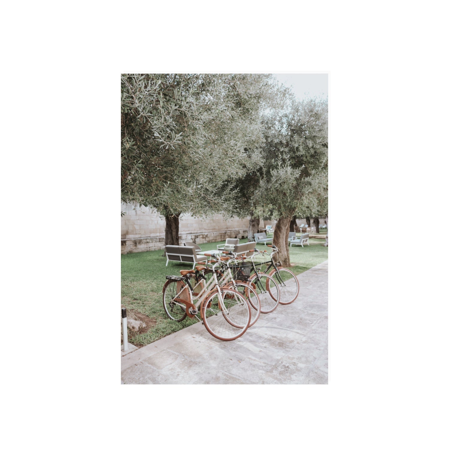 Classic Cruisers Puglia wall art 20 x 30 in unframed fine art canvas