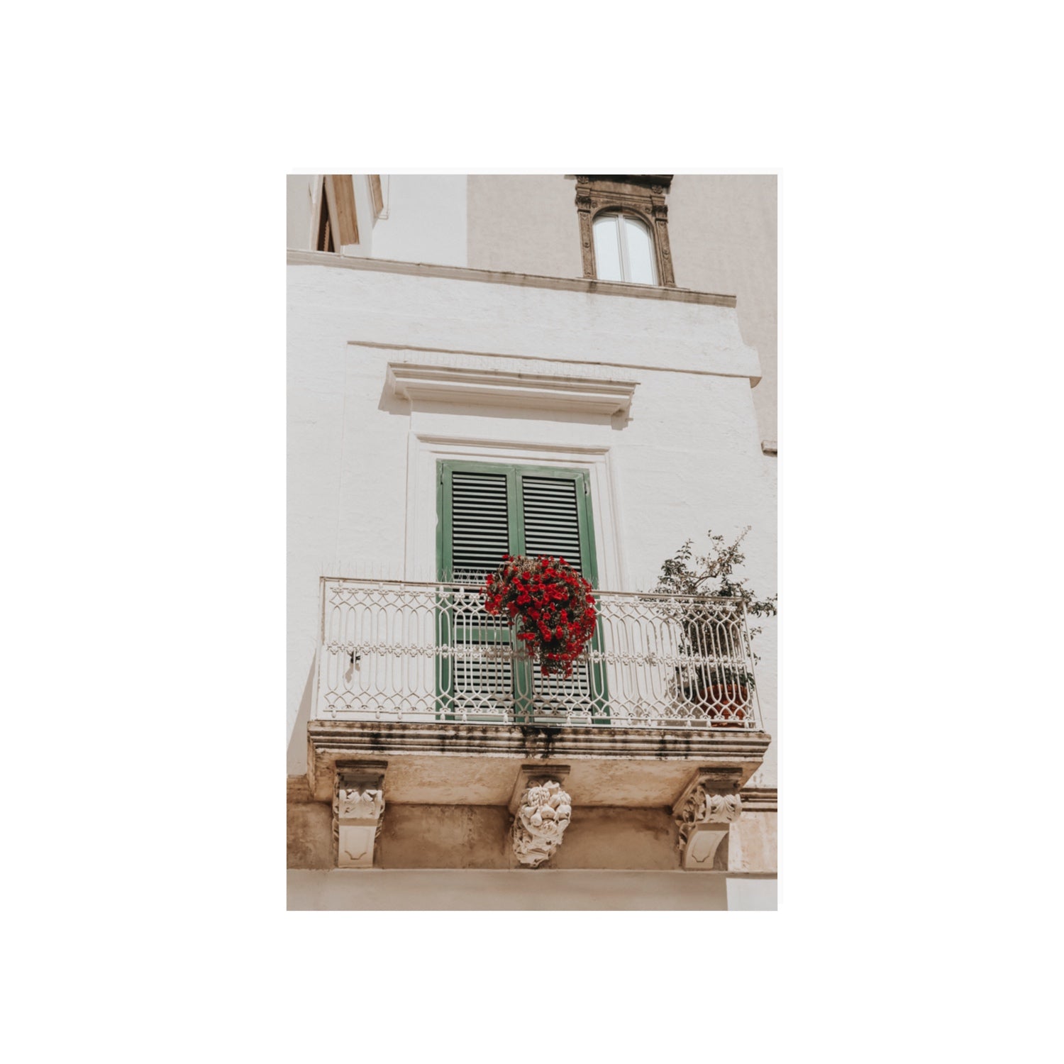 Balcone Estivo Puglia Italian wall art 20 x 30 in unframed fine art canvas