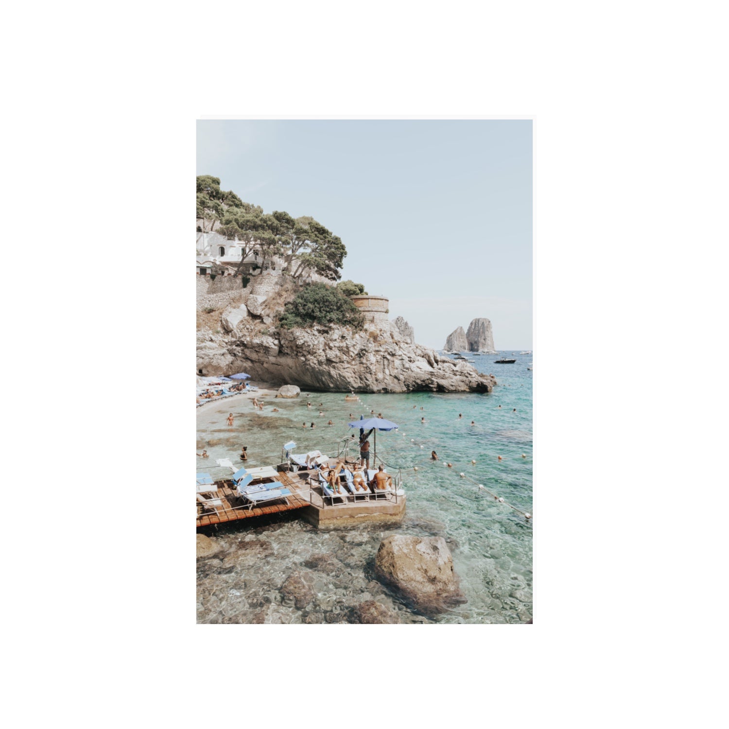 The Sweet Life fine art print, Capri, Italy, 20 x 30 in, Unframed, Fine Art Canvas