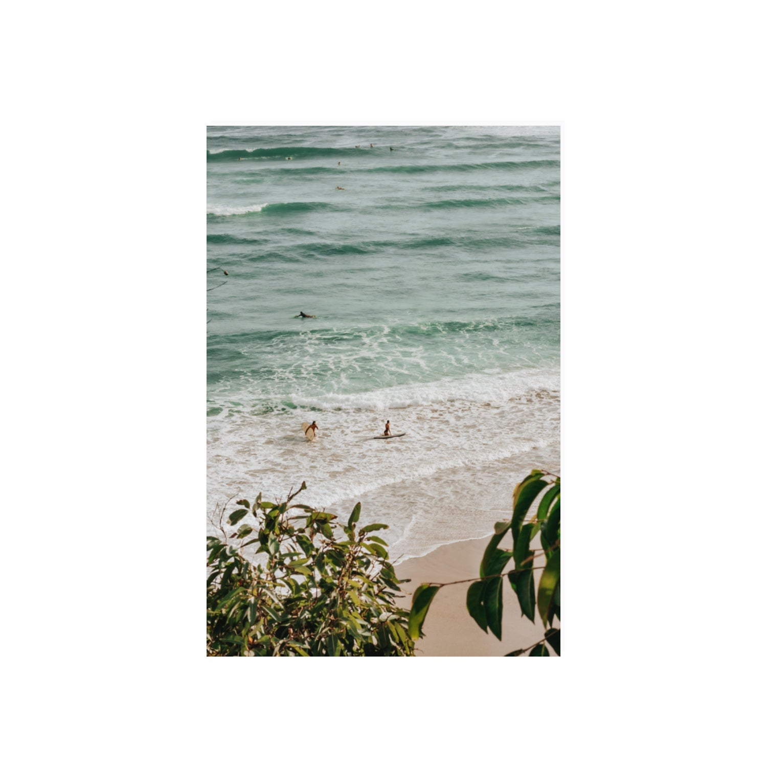 Private Paradise fine art print, Byron Bay, Australia, 20 x 30 in, Unframed, Fine Art Canvas