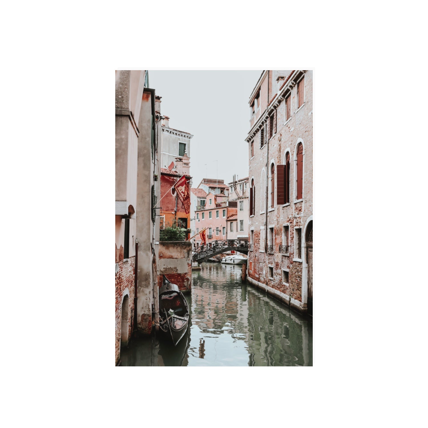 Laguna Veneta Venice Italian wall art 20 x 30 in unframed fine art canvas