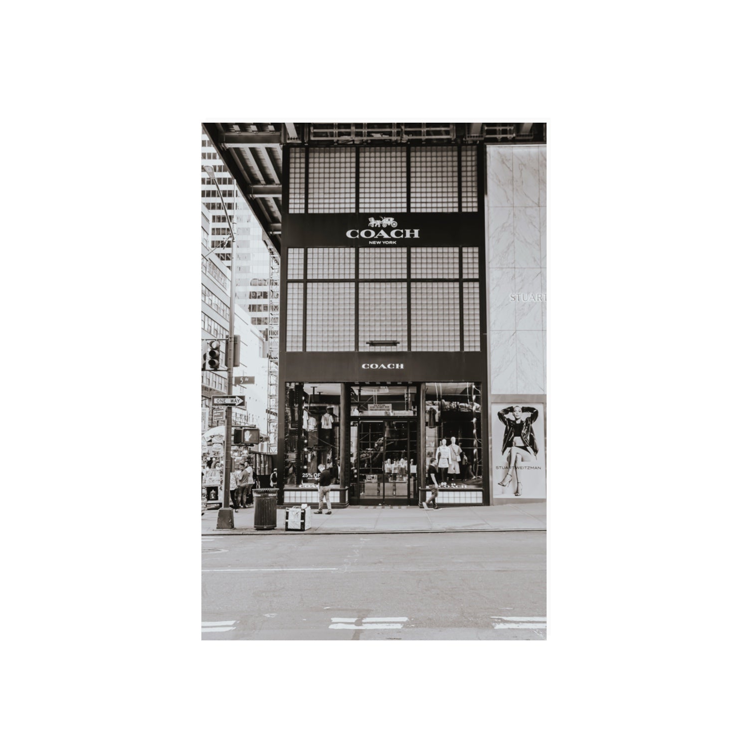 Coach Uptown fine art print, New York, United States, 20 x 30 in, Unframed, Fine Art Canvas
