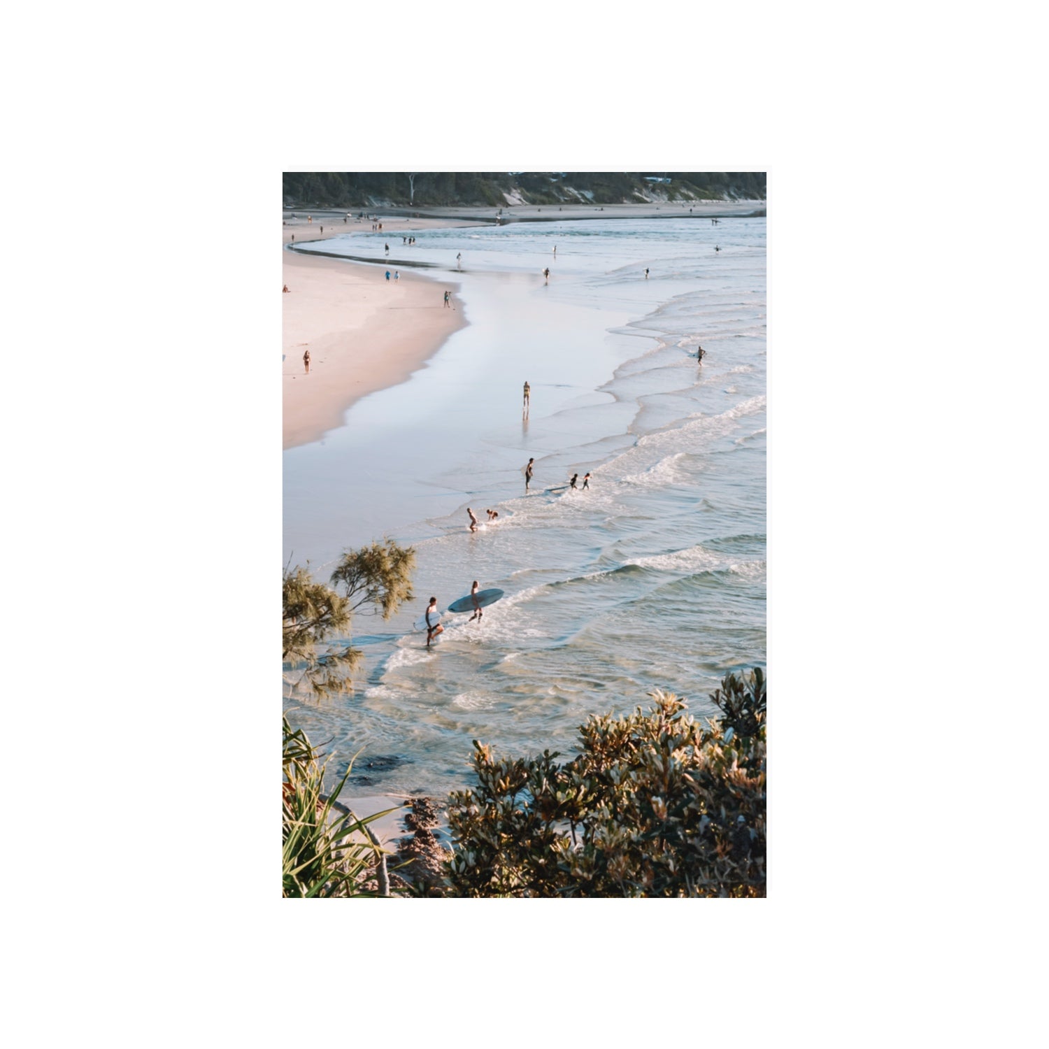 Healing Waters fine art print, Byron Bay, Australia, 20 x 30 in, Unframed, Fine Art Canvas