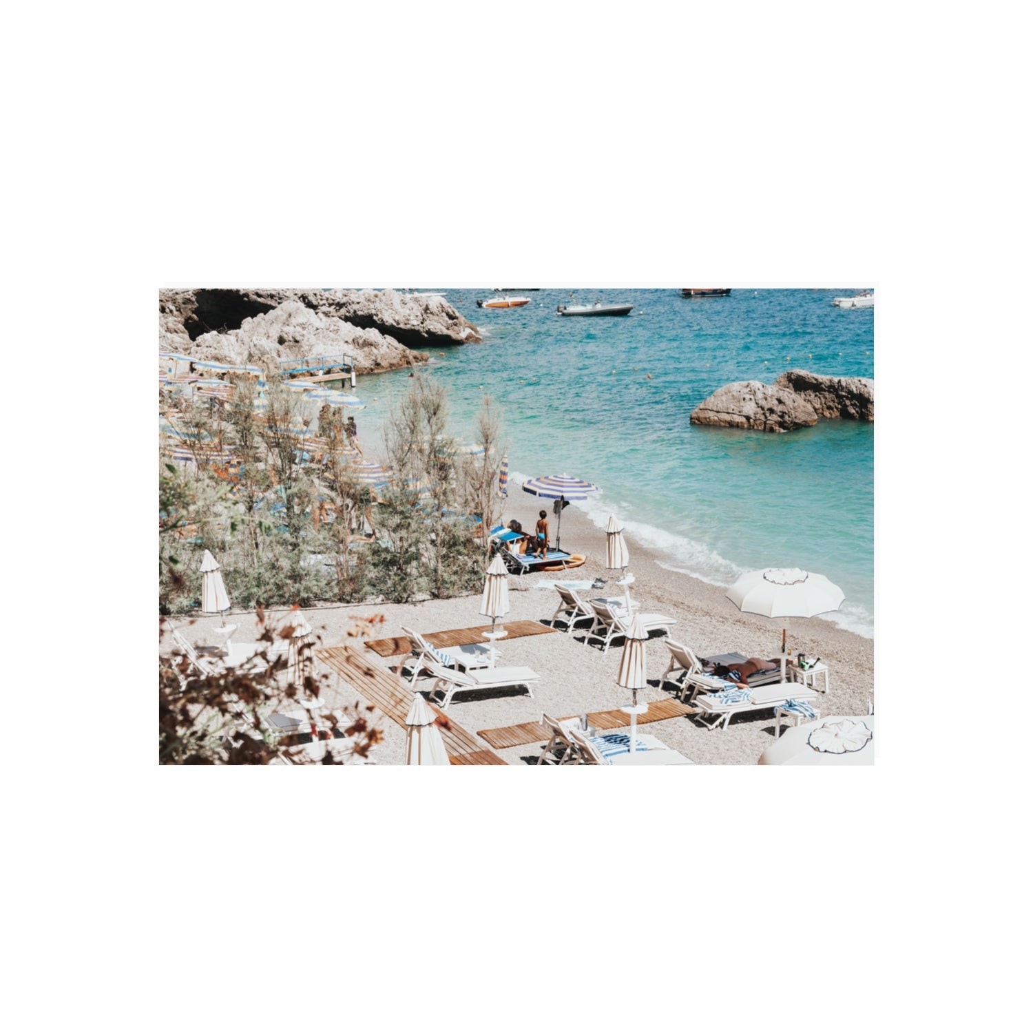 Life Could Be A Dream Amalfi wall art 20 x 30 in unframed fine art canvas