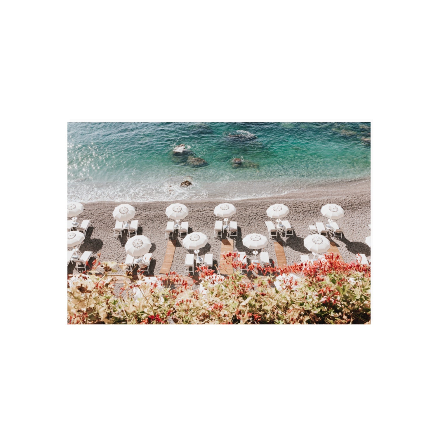 Coastal Charms fine art print, Amalfi, Italy, 20 x 30 in, Unframed, Fine Art Canvas