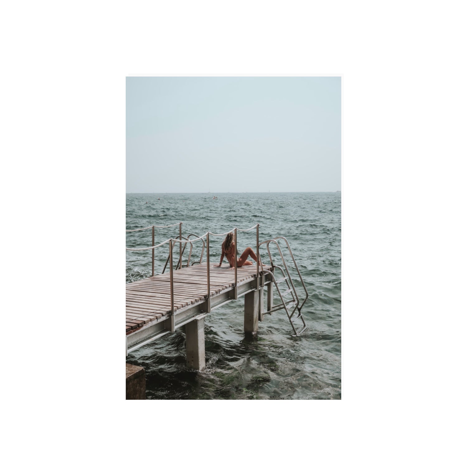 The Dock's Whisper fine art print, Tuscany, Italy, 20 x 30 in, Unframed, Fine Art Canvas