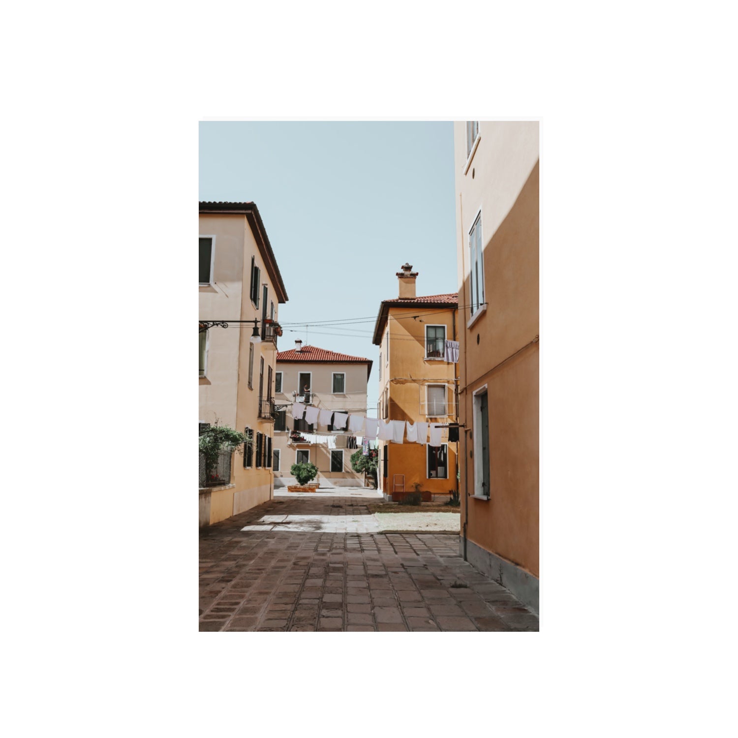 Terraferma Venice Italian wall art 20 x 30 in unframed fine art canvas