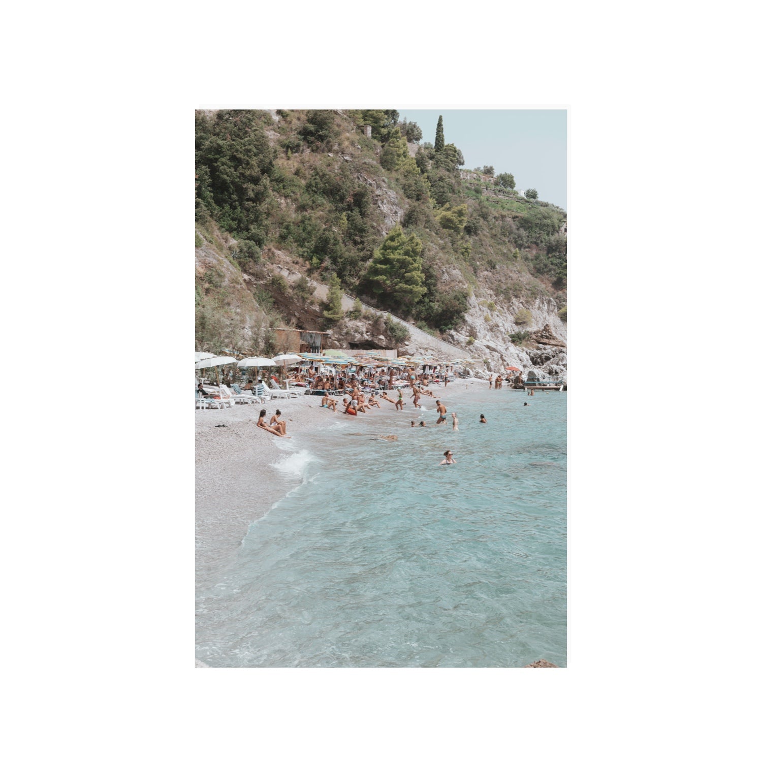Mediterranean Magic fine art print, Amalfi, Italy, 24 x 36 in, Unframed, Fine Art Canvas