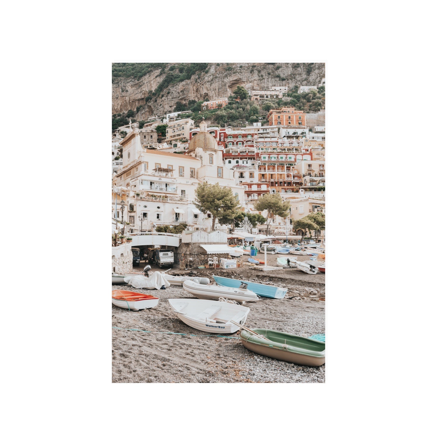 A Memory To Treasure fine art print, Positano, Italy, 24 x 36 in, Unframed, Fine Art Canvas