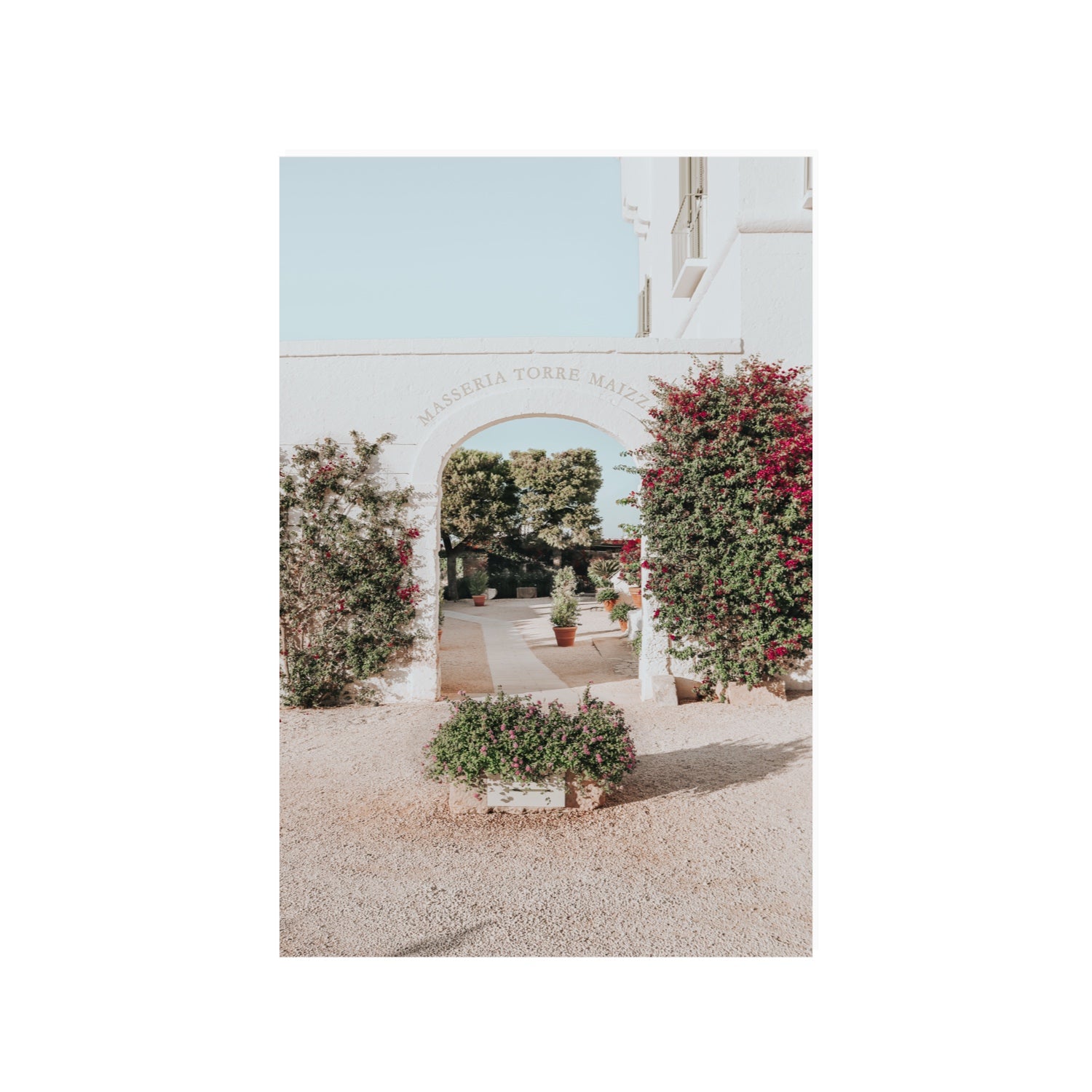 Torre Maizza Puglia Italian wall art 24 x 36 in unframed fine art canvas