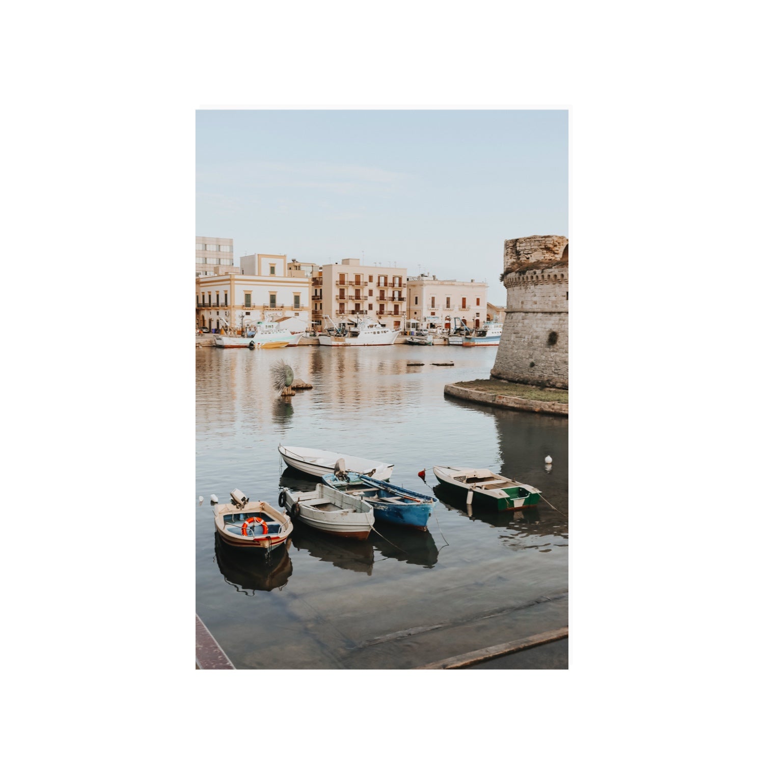 Fishing Legacy fine art print, Puglia, Italy, 24 x 36 in, Unframed, Fine Art Canvas