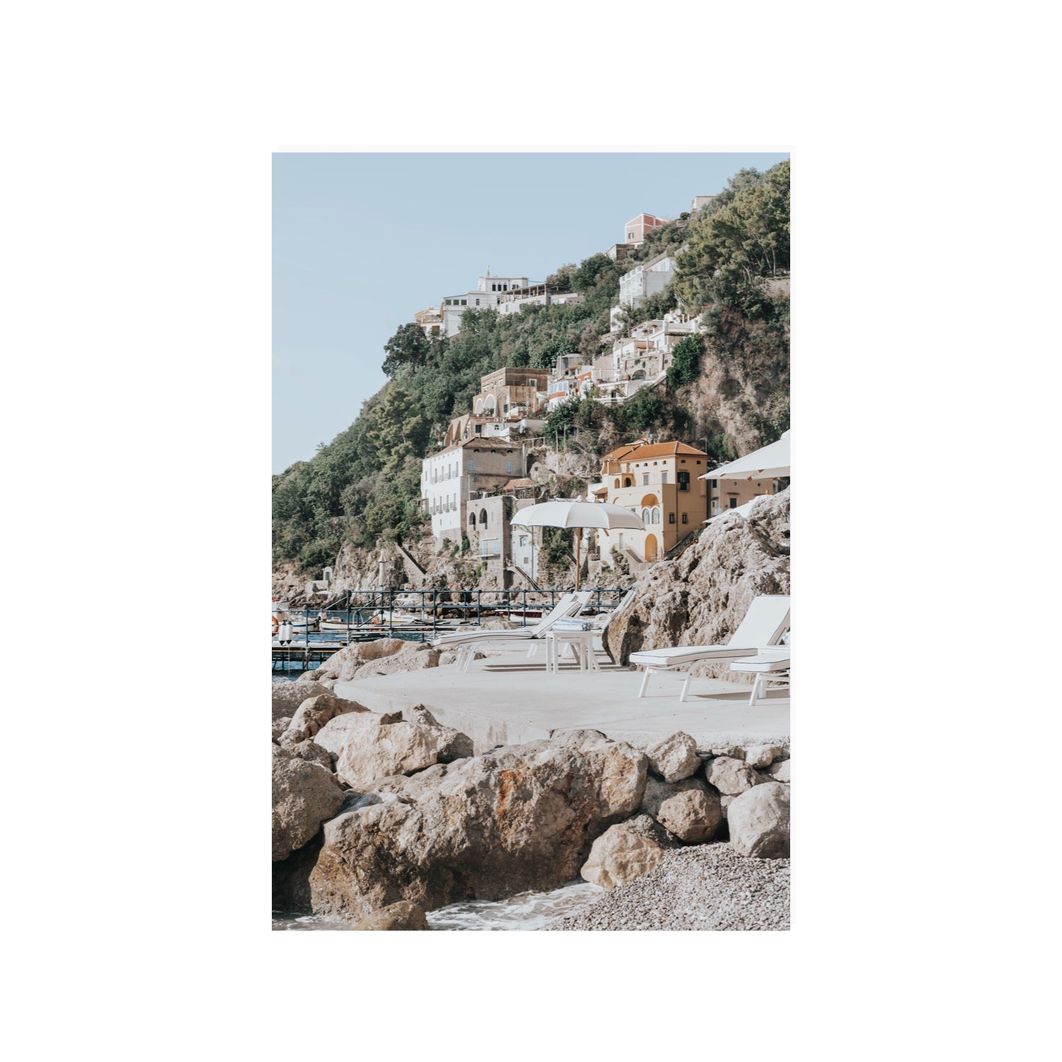 Dolce Coast Amalfi travel photography wall art 24 x 36 in unframed fine art canvas