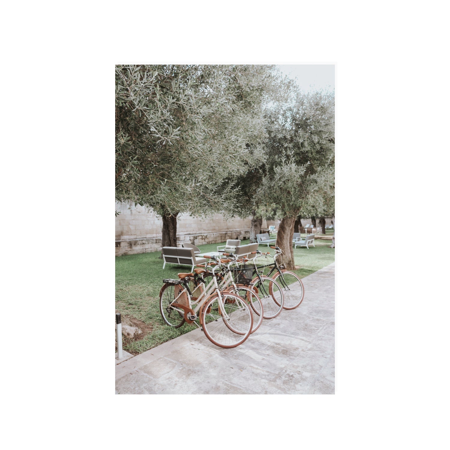 Classic Cruisers Puglia wall art 24 x 36 in unframed fine art canvas