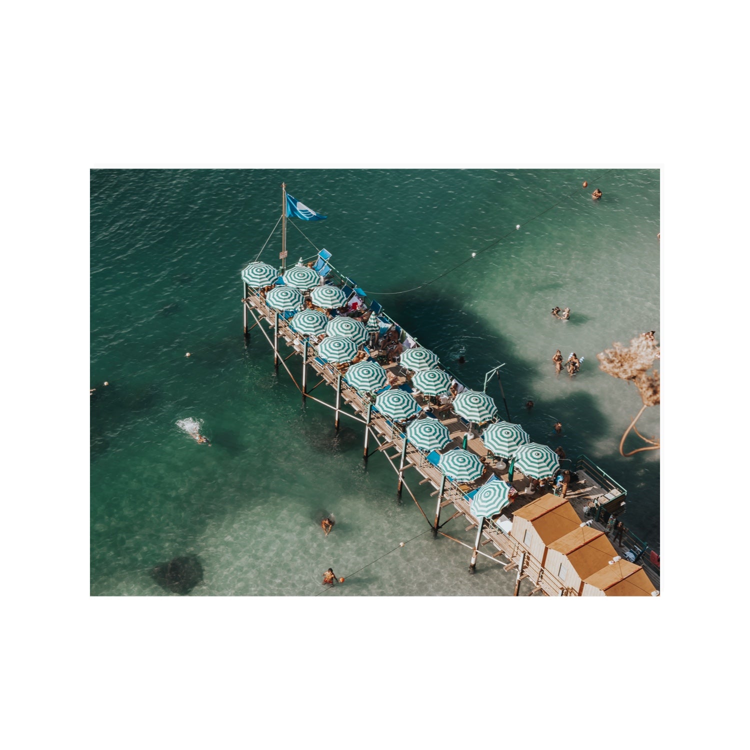 Sorrento Shangri La Sorrento coastal Italian wall art 30 x 40 in unframed fine art canvas