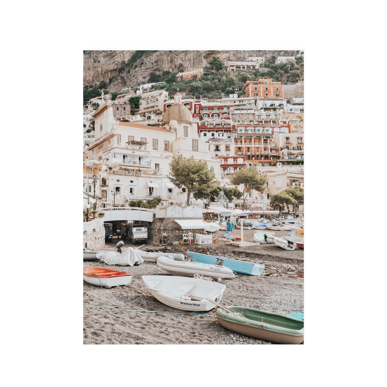 A Memory To Treasure fine art print, Positano, Italy, 30 x 40 in, Unframed, Fine Art Canvas
